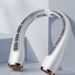 Beat the Heat with the Revolutionary Neck Hanging Bladeless Fan!