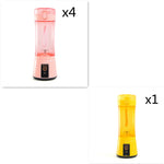 Blend Anywhere, Anytime with the Portable USB Rechargeable Blender!