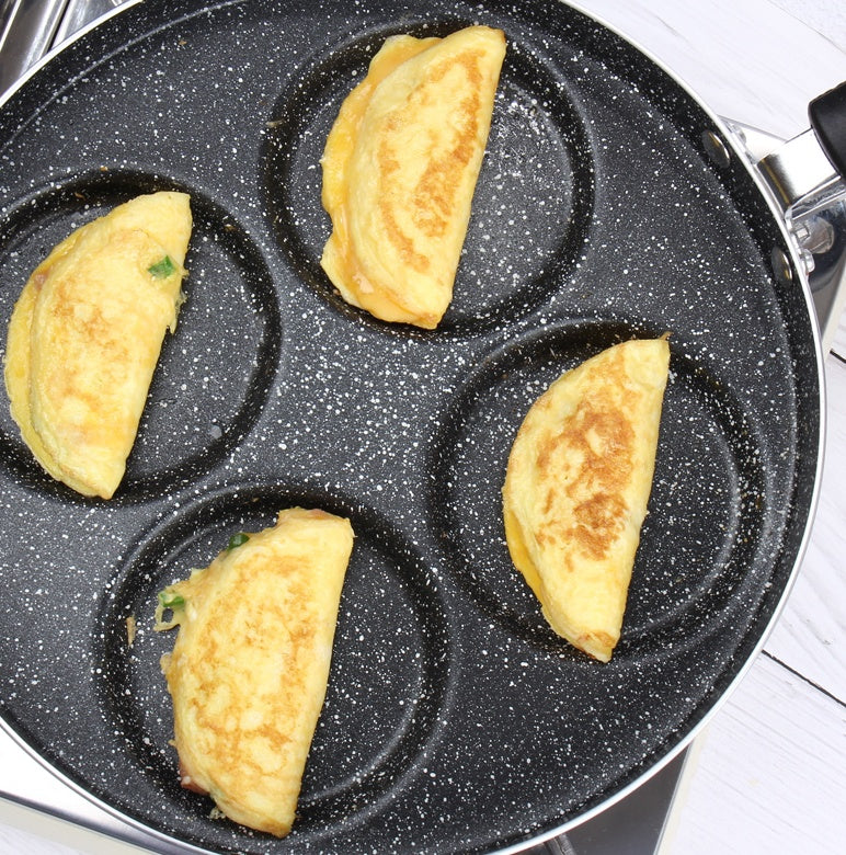 4-Cup Nonstick Egg & Pancake Pan