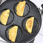 4-Cup Nonstick Egg & Pancake Pan