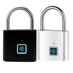 Server Kitchen Outdoor Waterproof Smart Fingerprint Padlock – Biometric Security Lock for Gym,