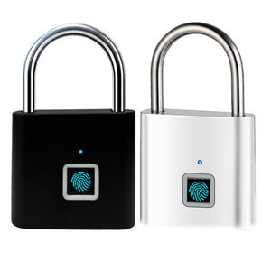 Server Kitchen Outdoor Waterproof Smart Fingerprint Padlock – Biometric Security Lock for Gym,