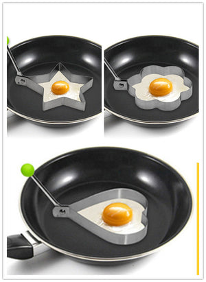 Thicken Creative Love-Shaped Stainless Steel Fried Egg Mold