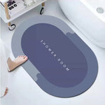 Absorbent Diatom Ooze Soft Cushion Foot Mat – Quick-Drying & Stylish Comfort