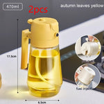 2-in-1 Oil Sprayer & Pour Bottle – Smart, Stylish, and Healthy Cooking!