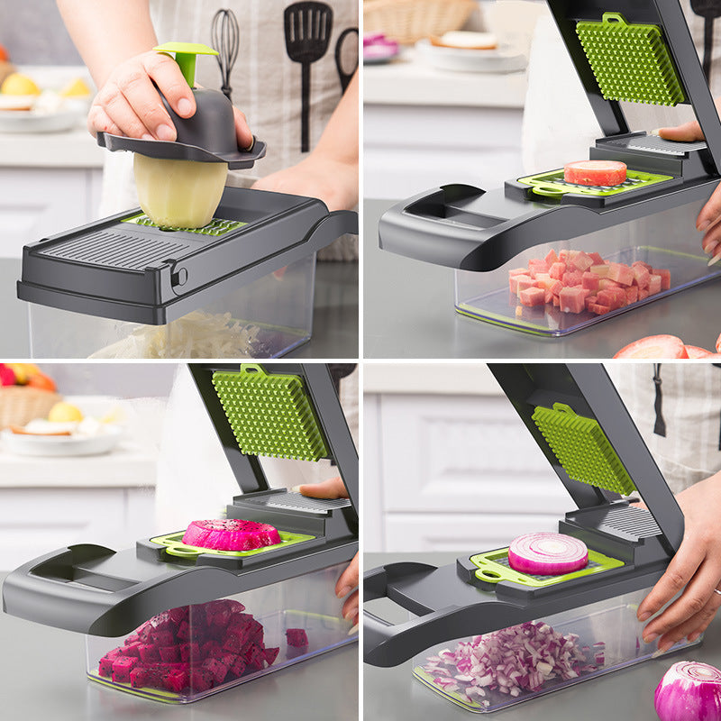Transform Your Meal Prep with the 7-in-1 Multifunctional Vegetable Cutter