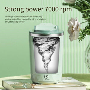 Never Stir Your Coffee Again – The Smart Auto Stirring Electric Cup!
