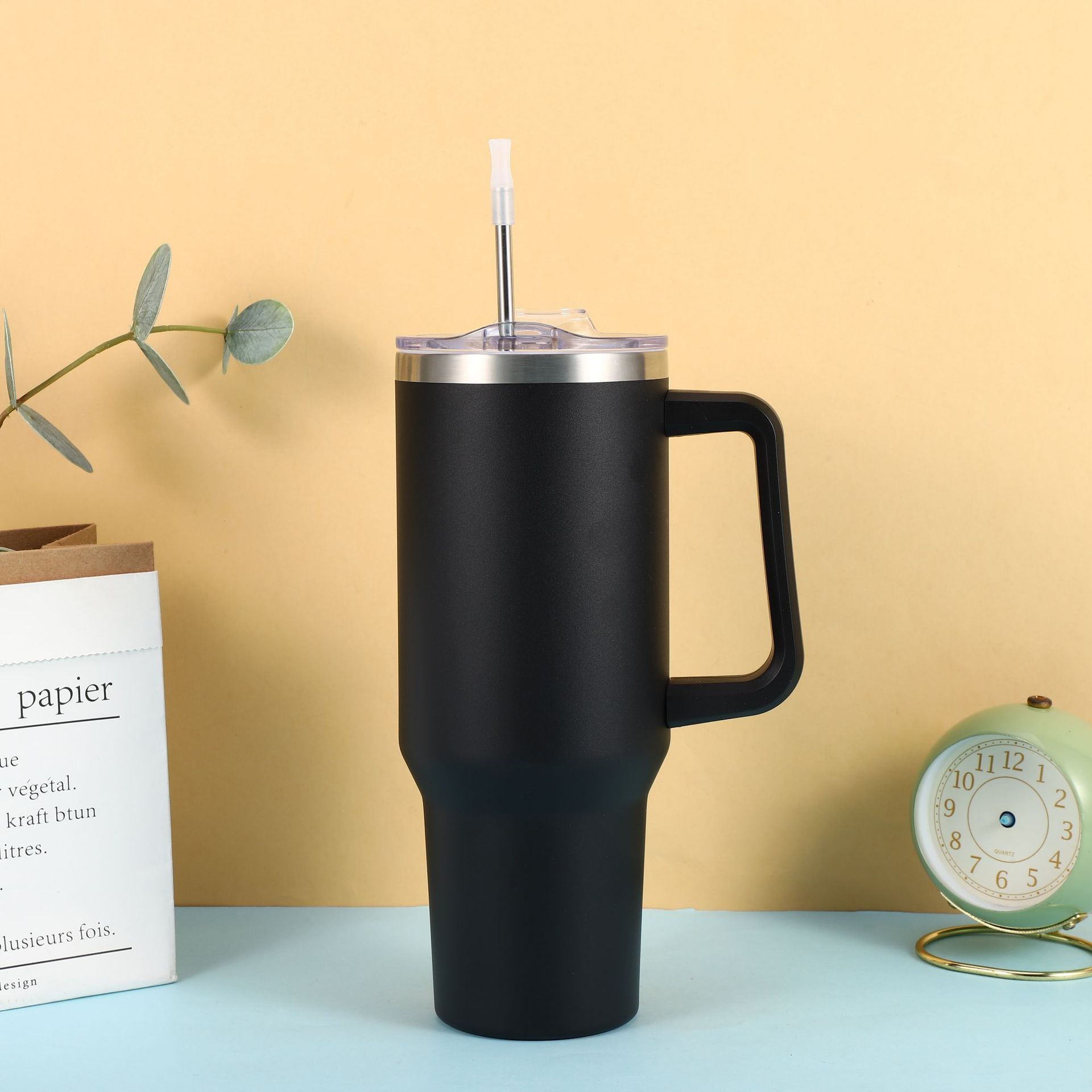 The Ultimate Big-Sip Companion for Active Lifestyles – 40oz Stainless Steel Cup