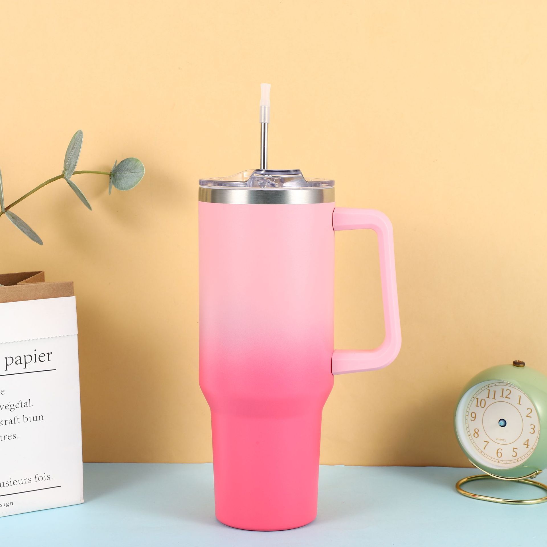 The Ultimate Big-Sip Companion for Active Lifestyles – 40oz Stainless Steel Cup