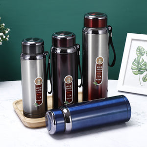 Portable Stainless Steel Vacuum Cup with Handle