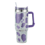 Ultimate Hydration Meets Premium Style – 40oz Diamond Stainless Steel Insulated Cup
