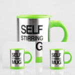 The Future of Drinking is Here – Automatic Self-Stirring 304 Stainless Steel Mug!