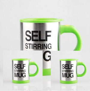 The Future of Drinking is Here – Automatic Self-Stirring 304 Stainless Steel Mug!