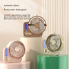 Stay Cool & Refreshed with the 3-in-1 Desktop Spray Humidifier Fan!