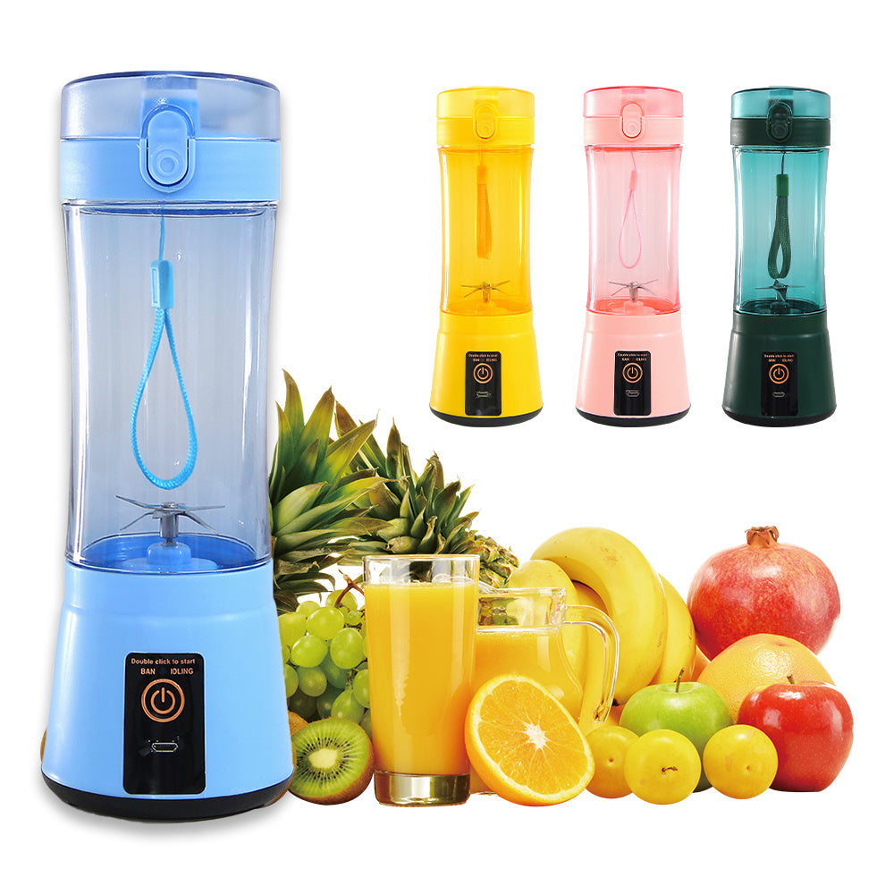 Blend Anywhere, Anytime with the Portable USB Rechargeable Blender!