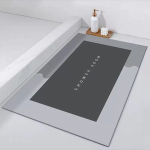Absorbent Diatom Ooze Soft Cushion Foot Mat – Quick-Drying & Stylish Comfort