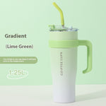 Stainless Steel Vacuum Cup with Straw – 3rd Gen Large-Capacity Insulated Bottle (40oz)