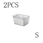 Maximize Freshness & Space with the Large Capacity Refrigerator Storage Box!