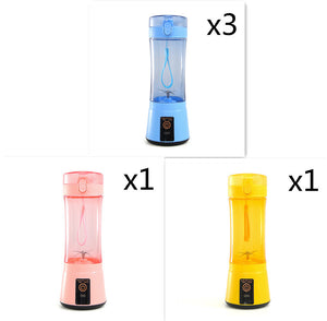 Blend Anywhere, Anytime with the Portable USB Rechargeable Blender!