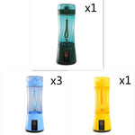 Blend Anywhere, Anytime with the Portable USB Rechargeable Blender!