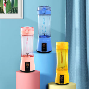 Blend Anywhere, Anytime with the Portable USB Rechargeable Blender!
