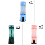 Blend Anywhere, Anytime with the Portable USB Rechargeable Blender!