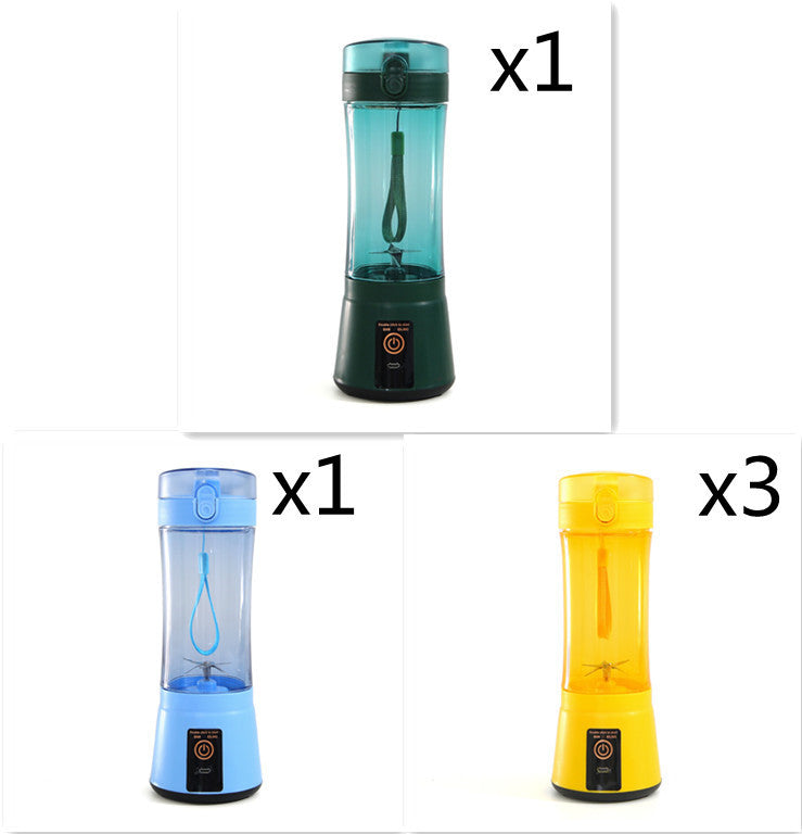 Blend Anywhere, Anytime with the Portable USB Rechargeable Blender!