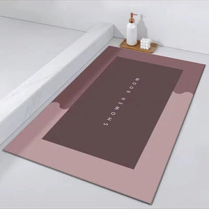 Absorbent Diatom Ooze Soft Cushion Foot Mat – Quick-Drying & Stylish Comfort