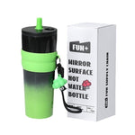 Stainless Steel Large-Capacity Vacuum Cup with Straw & Rope Handle – 710ml
