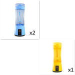 Blend Anywhere, Anytime with the Portable USB Rechargeable Blender!