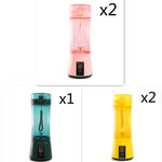 Blend Anywhere, Anytime with the Portable USB Rechargeable Blender!