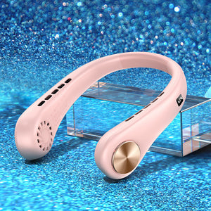 The Ultimate Hands-Free Cooling Solution – Bladeless Neck Fan!