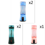 Blend Anywhere, Anytime with the Portable USB Rechargeable Blender!