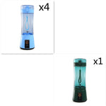 Blend Anywhere, Anytime with the Portable USB Rechargeable Blender!