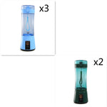 Blend Anywhere, Anytime with the Portable USB Rechargeable Blender!