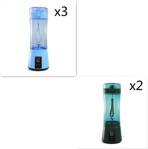 Blend Anywhere, Anytime with the Portable USB Rechargeable Blender!