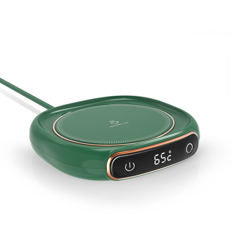 Electric Heating Coaster Pad with Constant Temperature Control for Tea, Coffee, Milk & Desktop Use