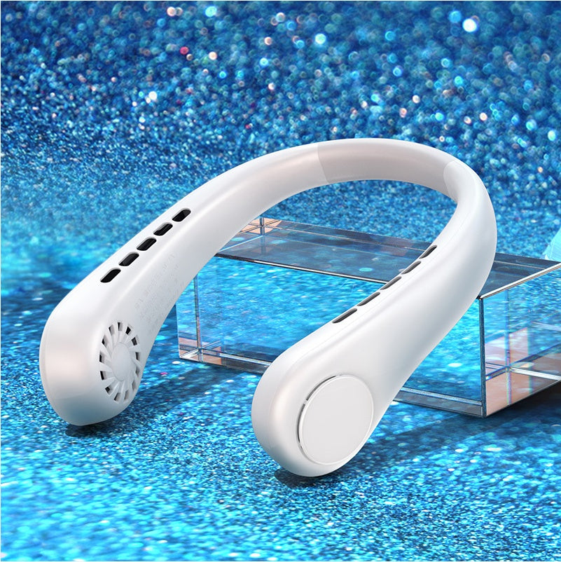 The Ultimate Hands-Free Cooling Solution – Bladeless Neck Fan!