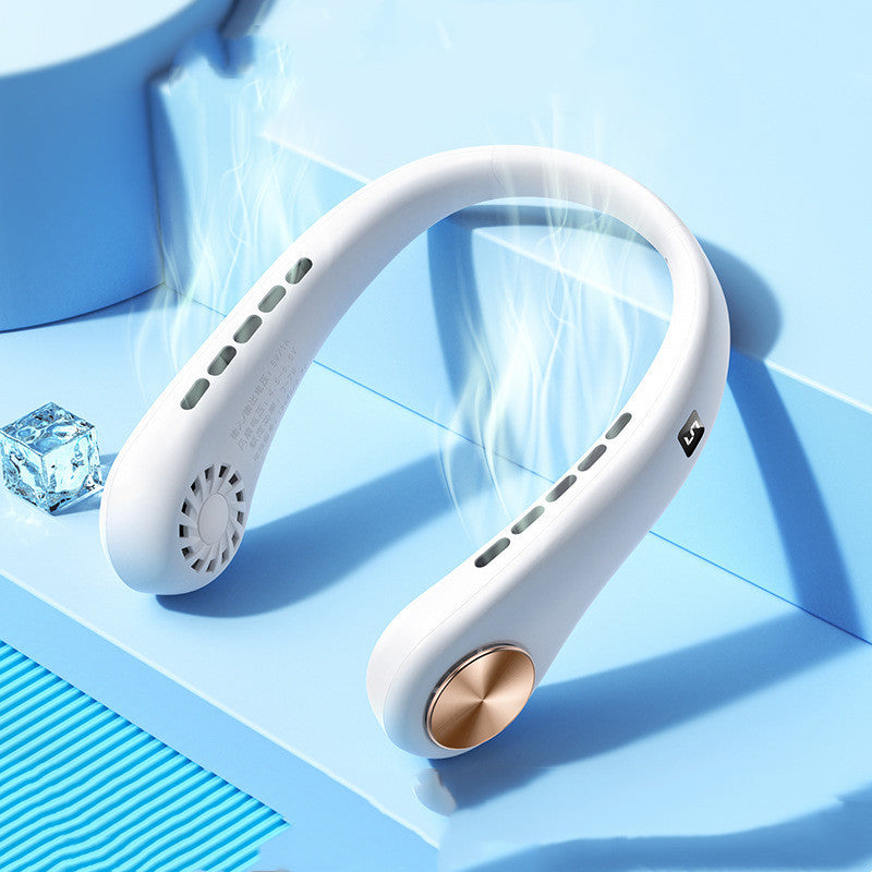 The Ultimate Hands-Free Cooling Solution – Bladeless Neck Fan!