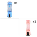 Blend Anywhere, Anytime with the Portable USB Rechargeable Blender!