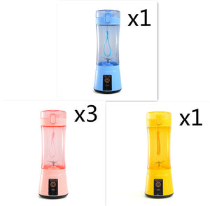 Blend Anywhere, Anytime with the Portable USB Rechargeable Blender!