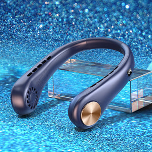 The Ultimate Hands-Free Cooling Solution – Bladeless Neck Fan!