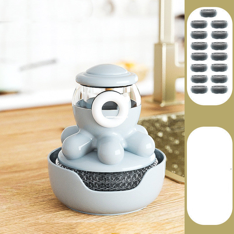 Meet Your New Kitchen Cleaning Assistant – The Octopus Pot Brush!