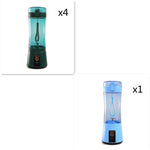 Blend Anywhere, Anytime with the Portable USB Rechargeable Blender!