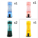 Blend Anywhere, Anytime with the Portable USB Rechargeable Blender!