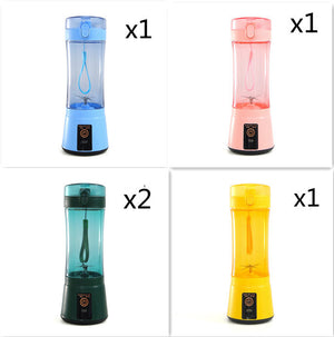 Blend Anywhere, Anytime with the Portable USB Rechargeable Blender!