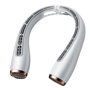 Beat the Heat with the Revolutionary Neck Hanging Bladeless Fan!