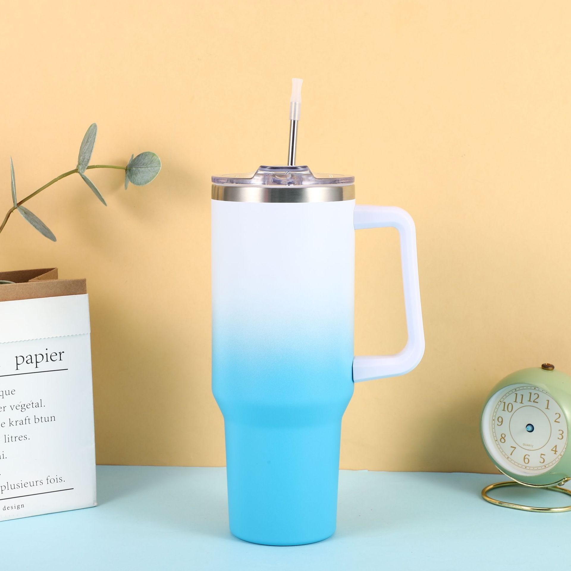 The Ultimate Big-Sip Companion for Active Lifestyles – 40oz Stainless Steel Cup