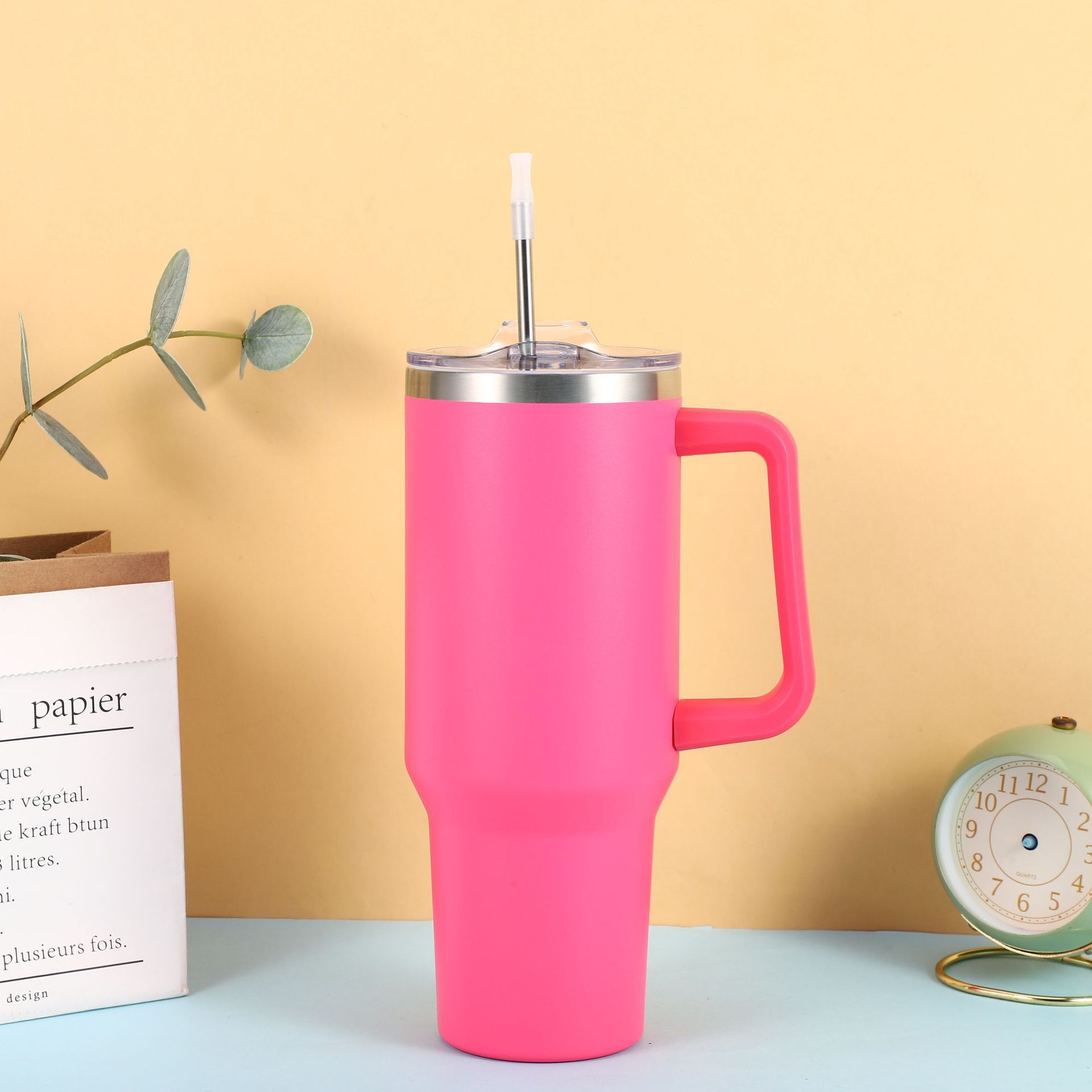 The Ultimate Big-Sip Companion for Active Lifestyles – 40oz Stainless Steel Cup