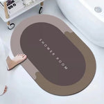 Absorbent Diatom Ooze Soft Cushion Foot Mat – Quick-Drying & Stylish Comfort